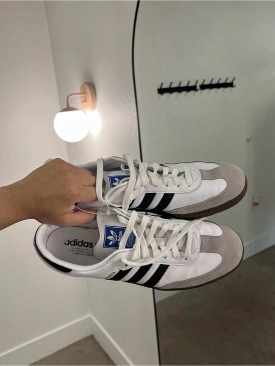 adidas Other - adidas Samba Sneakers in White, Black & Gray
